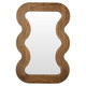Ripple Oval Mirror-Rustic No1 - Contemporary style