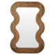 Ripple Oval Mirror-Rustic No1 - Contemporary style