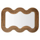 Ripple Oval Mirror-Rustic No1 - Hand made  furniture