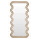 Ripple Tall Mirror-New Natural - Contemporary style