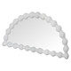 Bolan Halfmoon Mirror - White  Furniture - T-0422WHITE