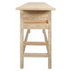 Novato 3 Drw Console - Distressed Natural - Hand made Living Room furniture