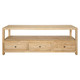 Novato Entertainment TV Unit - Distressed Rustic - Contemporary style