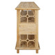 Novato 3Drw Open Buffet - Rustic - Hand made Dining Room furniture