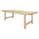 Novato Dining Table 220Cm - Distressed Natural Dining Room Furniture - T-0486N