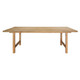Novato Dining Table 220Cm - Distressed Rustic - Contemporary style