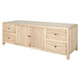 Novato 4Drw/2Dr Cab - Distressed Natural Dining Room Furniture - T-0487N
