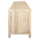 Novato 4Drw/2Dr Cab - Distressed Natural - Hand made Dining Room furniture