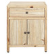 Novato Bedside - Distressed Natural - Contemporary style
