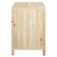 Novato Bedside - Distressed Natural - Hand made Bedroom furniture
