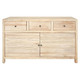 Novato 3Drw/2Dr Buffet - Distressed Natural - Contemporary style