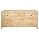 Novato 6 Drw Buffet - Distressed Rustic - Contemporary style