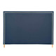 Lausanne King Headboard - Lawson Navy Blue Linen HL608K-F10