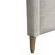 Lausanne Queen Headboard - Lawson Oatmeal Linen HL608Q-F55