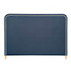 Varna King Headboard - Vienna Navy Blue Linen HL609K-F10