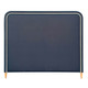 Varna Queen Headboard - Vienna Navy Blue Linen HL609Q-F10