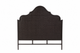 Amara Bedhead Scalloped King Coffee Bean - N117-RATG-K-CB