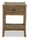 Amara Bedside Mud Grey - N098-RATG-MG