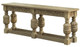 Casablanca Carved Console Table Mud Grey - TT071M-MG