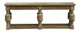 Casablanca Carved Console Table Mud Grey - TT071M-MG
