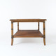 Montego Coffee Table Natural With Grass Weave Shelf - TM015-N