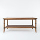 Montego Coffee Table Natural With Grass Weave Shelf - TM015-N