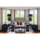 Serengeti Queen Bedhead - Black/White - BT006