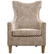 Kiango Animal Pattern Armchair Contemporary style Accent Chair Decor