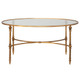 Vitya Glass Coffee Table Mid-Century Modern style Accent Table Decor