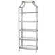 Aurelie Silver Etagere Contemporary style Shelving Unit Decor Aurelie Silver Etagere Contemporary style Shelving Unit Decor