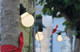 Black or White BellaVista LED Garden Lights - Set of 10 Frosted