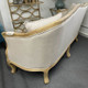 Moliere French Provincial Upholstered 2 Seat Sofa