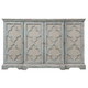 Sophie 4 Door Grey Cabinet Contemporary style Dining Room Decor