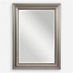 Stuart Silver Beaded Mirror Contemporary style  Decor