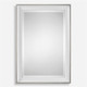 Lahvahn White Silver Mirror Contemporary style Wall Mirror Decor