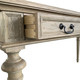 French Partners Desk Narrow - Weathered Oak - Melbourne, Sydney, Brisbane French Provincial style Office & Study furniture