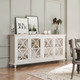 Hamilton 4 Door Buffet - Size: 112H x 208W x 46D (cm) - French Provincial style