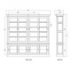 Hudson Tall Bookcase w/ Sliding Doors - Sale on Hamptons style Living Room furniture