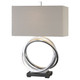 Soroca Silver Rings Lamp Coastal style Table Lamp Decor