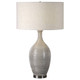 Dinah Gray Textured Table Lamp Contemporary style Table Lamp Decor