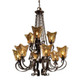 Vetraio 9Lt Oil Rubbed Bronze Chandelier Contemporary style Chandelier Decor