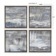 Shades Of Gray Hand Painted Art S/4 - Australia wide delivery Shades Of Gray Hand Painted Art S/4 - Australia wide delivery
