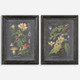 Midnight Botanicals Wall Art S/2 Coastal style Print Decor Midnight Botanicals Wall Art S/2 Coastal style Print Decor