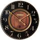 Alexandre Martinot 23" Clock Contemporary style  Decor