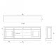 Hudson Media Console - Solid Timber Hamptons style Living Room furniture