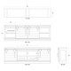 Sonoma Narrow Media Console 210cm - Sale on Barn Style style Living Room furniture