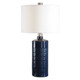 Thalia Royal Blue Table Lamp Contemporary style Table Lamp Decor