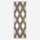Tahira Geometric Argyle Pattern Wall Mirror Geometric style Wall Art Decor