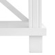 Sorrento Bedside 1 Drawer - White