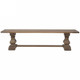 Trestle Dining Bench - Size: 44H x 180W x 38D (cm) - French Provincial style